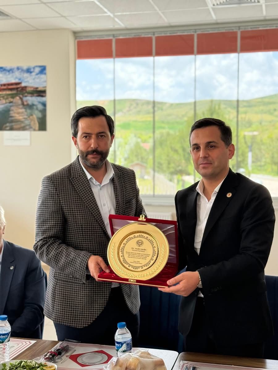 Sayın Kaymakamımız Yasin ŞAHİN İlçemizde Düzenlenen Veda Yemeğine Katıldı